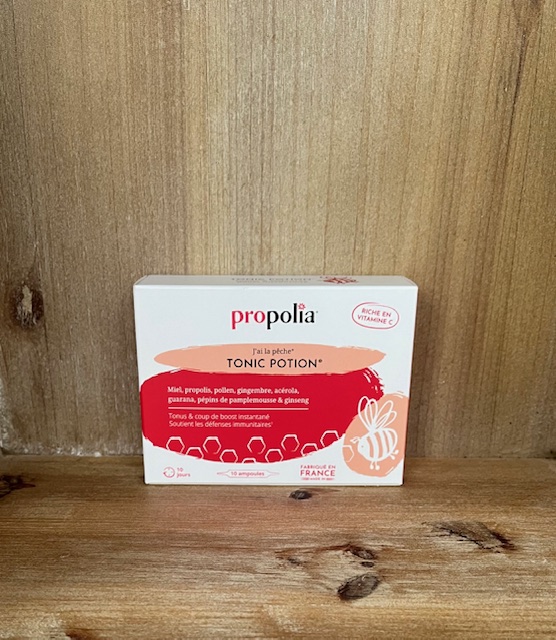 BIO Propolia Tonic Potion + Vitamine C – Natuurlijke Ondersteuning | Imkerij Keiberg