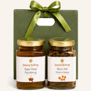 Peperhoning en Honey Nuts in kraft tasje